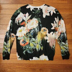 Ted Baker Black Floral Sweater